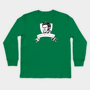 Matthew Brady (badge) Kids Long Sleeve T-Shirt